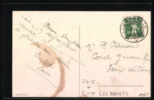 Cartes postales: Les Brenets, Inondation du Doubs du 20 e – D'occasion à Berlin par bartko-reher 1