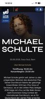 2 x Michael Schulte Konzertticket Bern 30.09.2026 Sous Soul