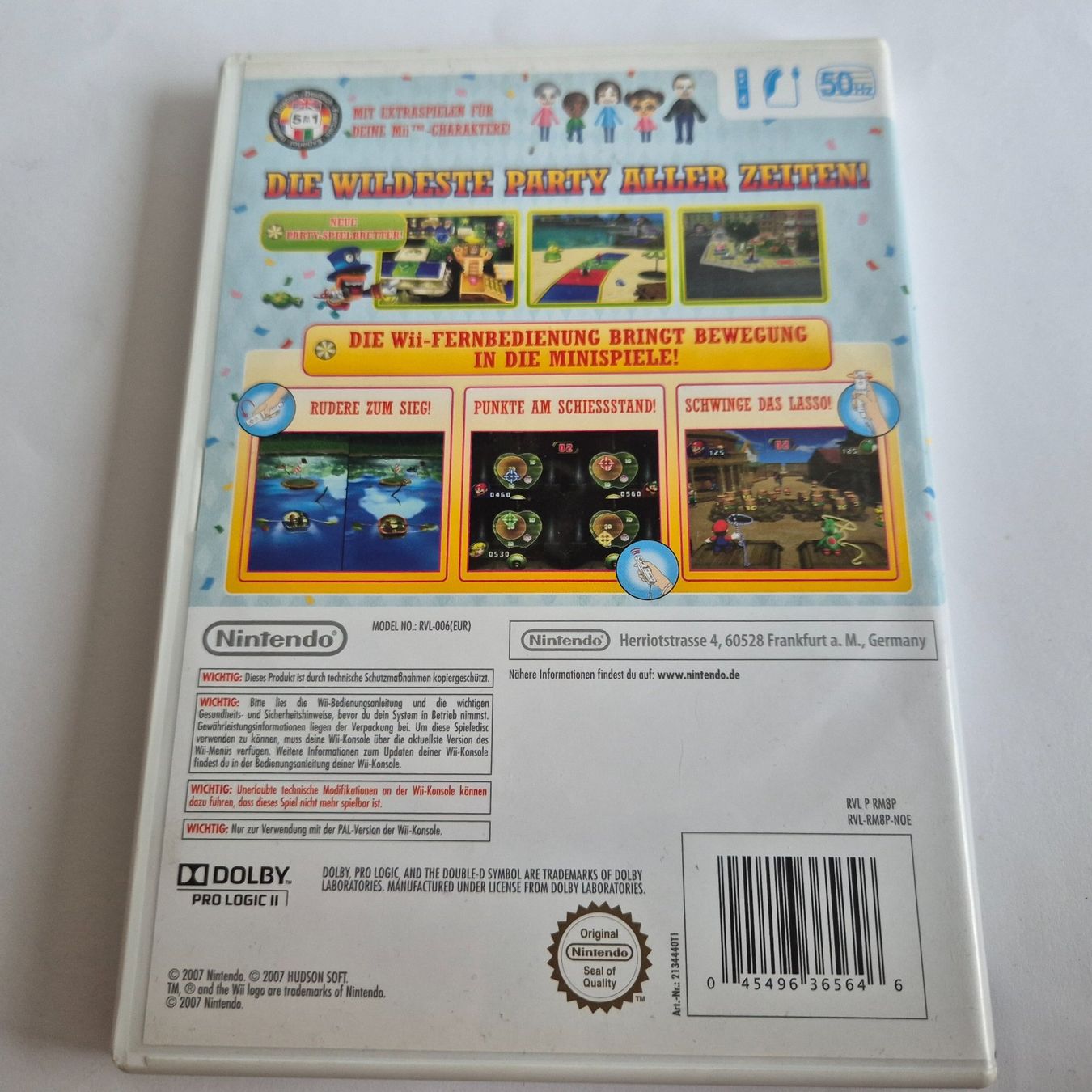 Nintendo Giochi: Mario Party 8 - Wii – Usato da Zürich venduto da Mephisto87 1