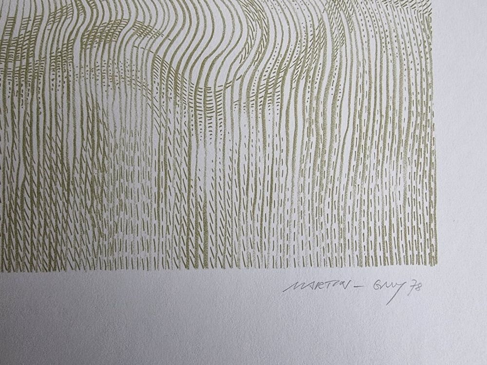 Grafica & Litografie: MARTIN GUY LITHOGRAPHIE SIGNIERT NUMMERIERT – Usato da Gersau venduto da grafik-kunst 2