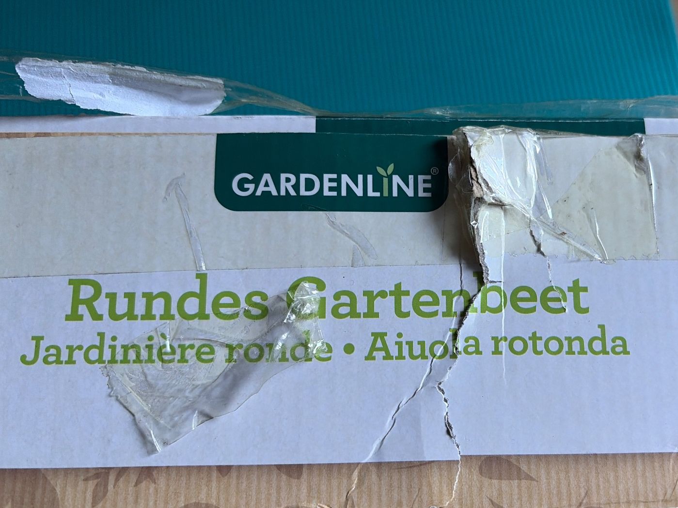 Aldi Vasi per fiori: GARDENLINE abgerundetes Gartenbeet neu – Nuovo e nell'imballaggio originale da Forch venduto da tsc_h7by 3