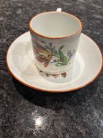 Antike Meissen Porzellan  18te jh Tasse & Teller