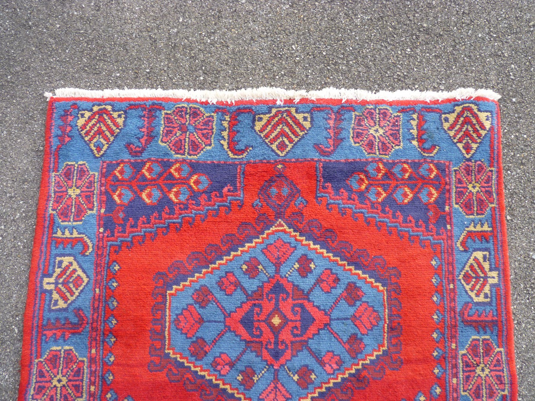Tappeti: Wunderschöner Orientteppich, Handarbeit, Rot/Blau, 106x295cm – Usato da Küsnacht ZH venduto da zoliboli01 1