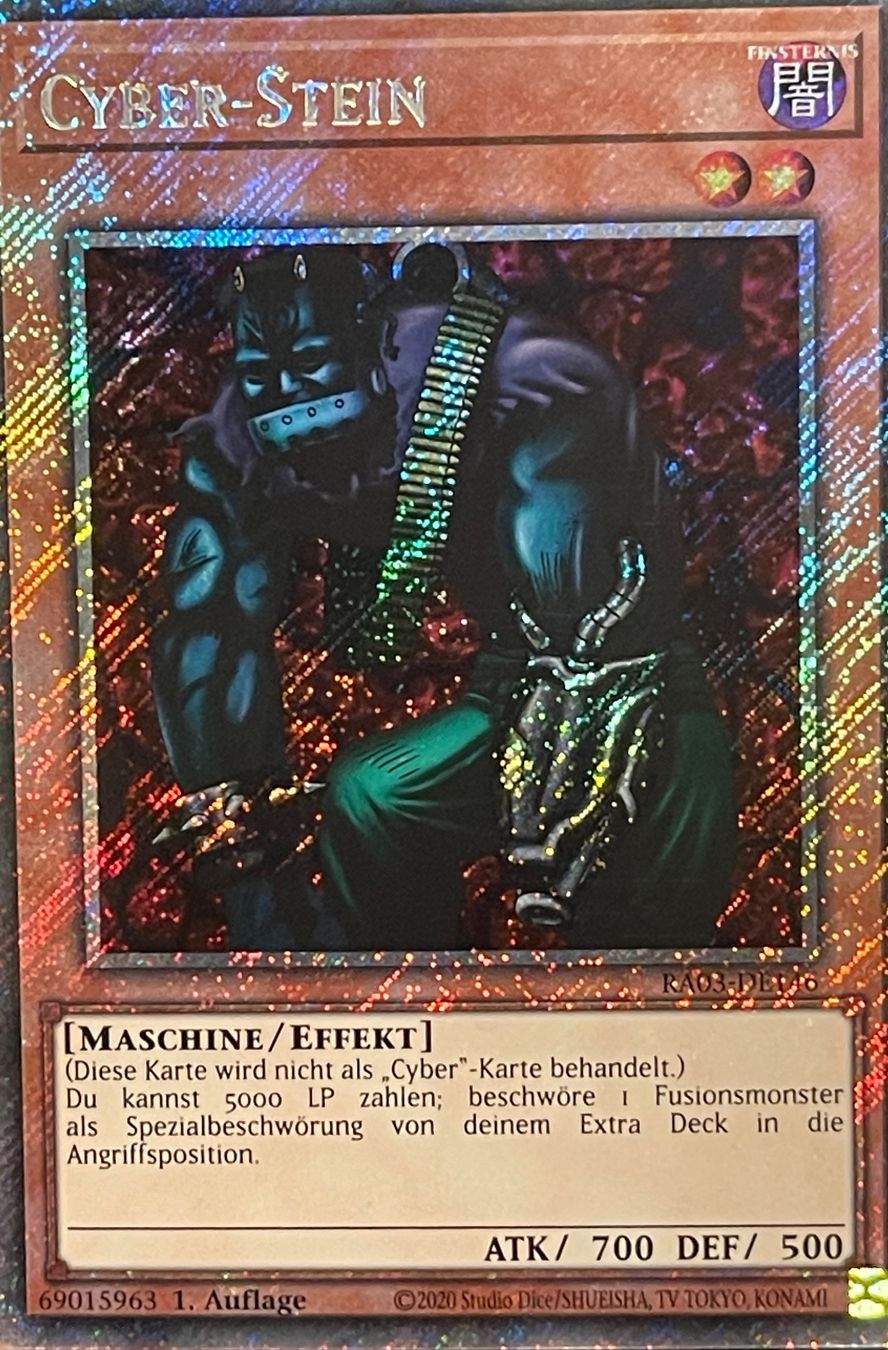 Yugioh Carte collezionabili: Cyber-Stein RA03-DE146 – Nuovo (secondo la descrizione) da Aarau Rohr venduto da Der.Paul 1