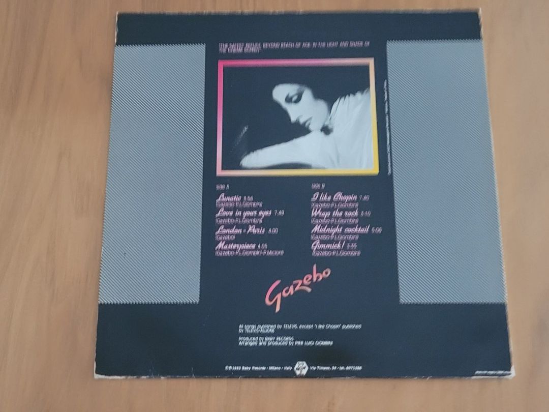 Schallplatten: LP  Gazebo – Gebraucht aus Martigny von MZ-67 1