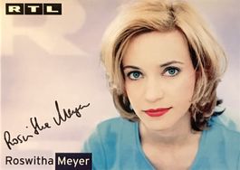 Roswitha Meyer Autogramm signiert Foto 10x15cm