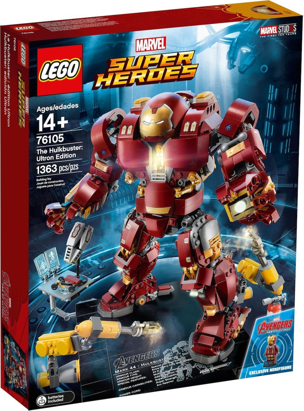 Lego Baukästen: Lego 76105 Hulkbuster NEU; RAR – Neu und originalverpackt aus Rupperswil von 22sammler86