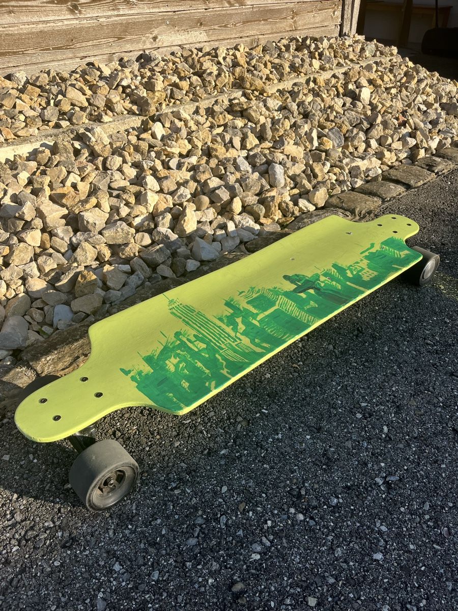 Skateboards: Custom Elektro Longboard – Usato da Tafers venduto da ValKara