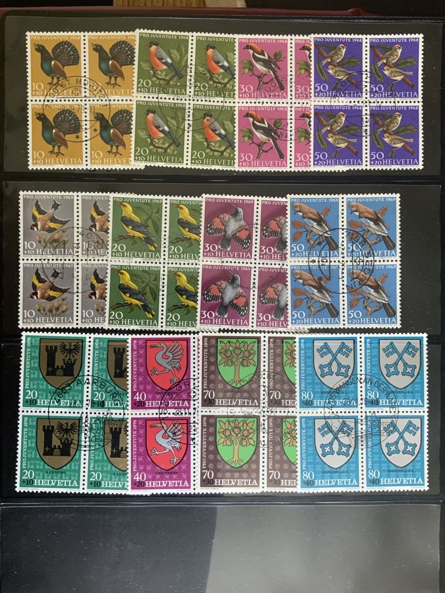 Alle Briefmarken: Juventute Briefmarken – Gebraucht aus Binningen von chr_cr5n 3