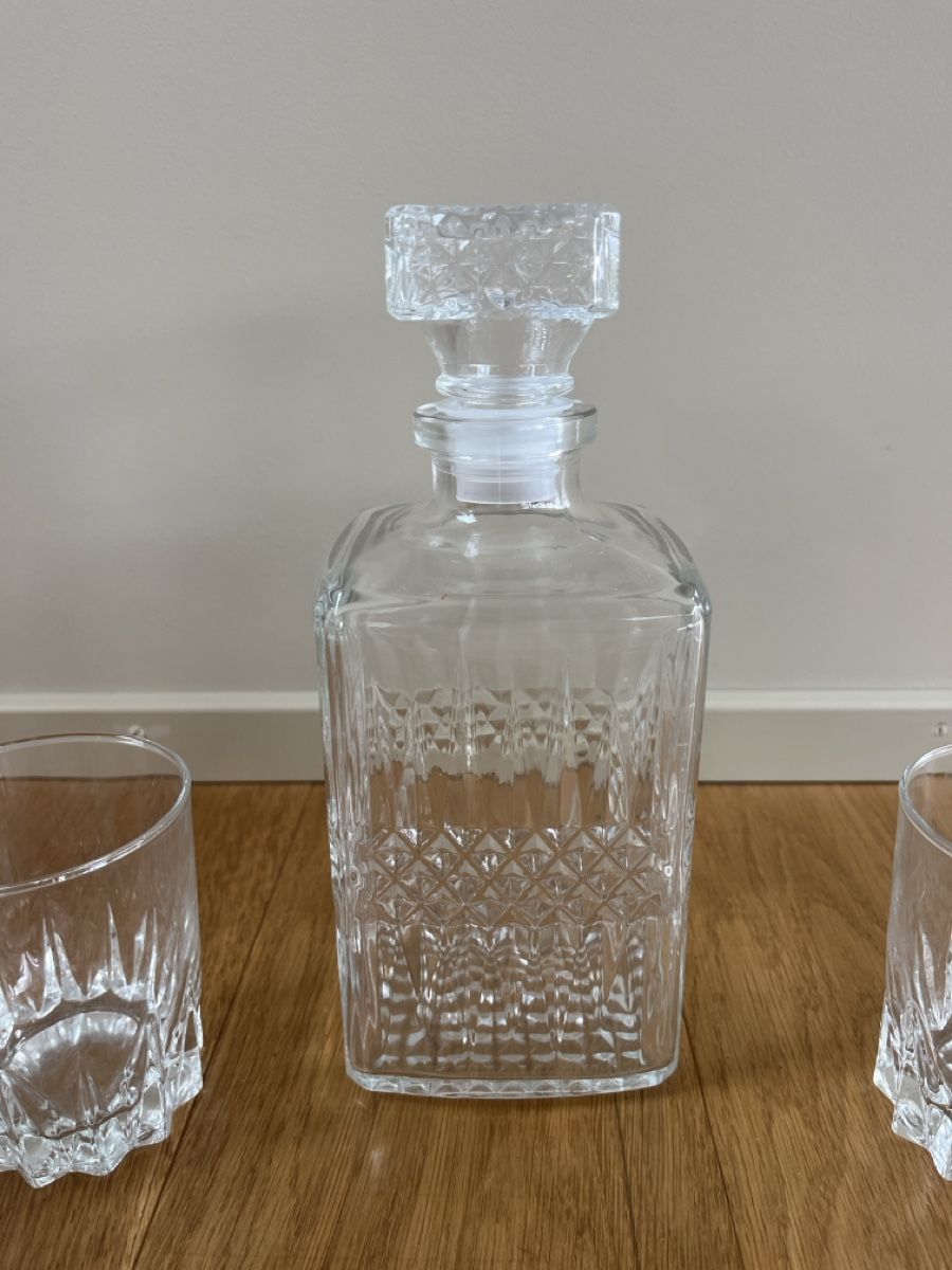 Caraffe: Karaffe mit Kristallgläsern – Usato da Bellach venduto da jba03 2