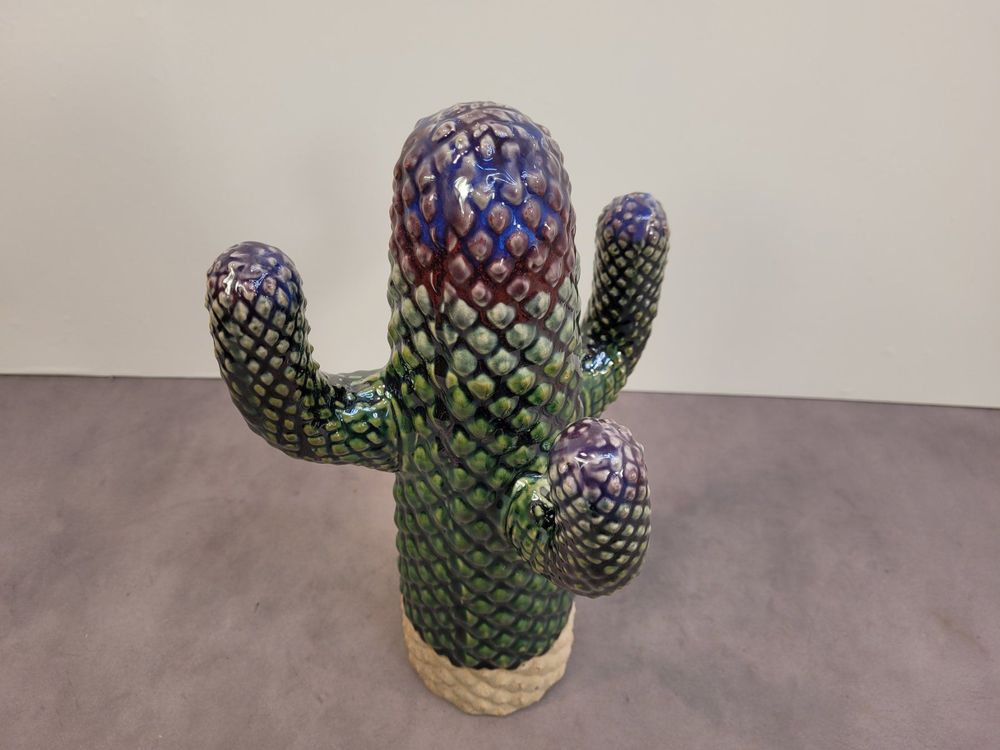 Keramik Kaktus Figur Deko Kaktusfigur