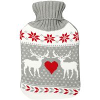 Wärmeflasche "Hirsch-Motiv" NEU