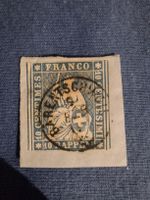 Sitzende Helvetia 10 Rappen