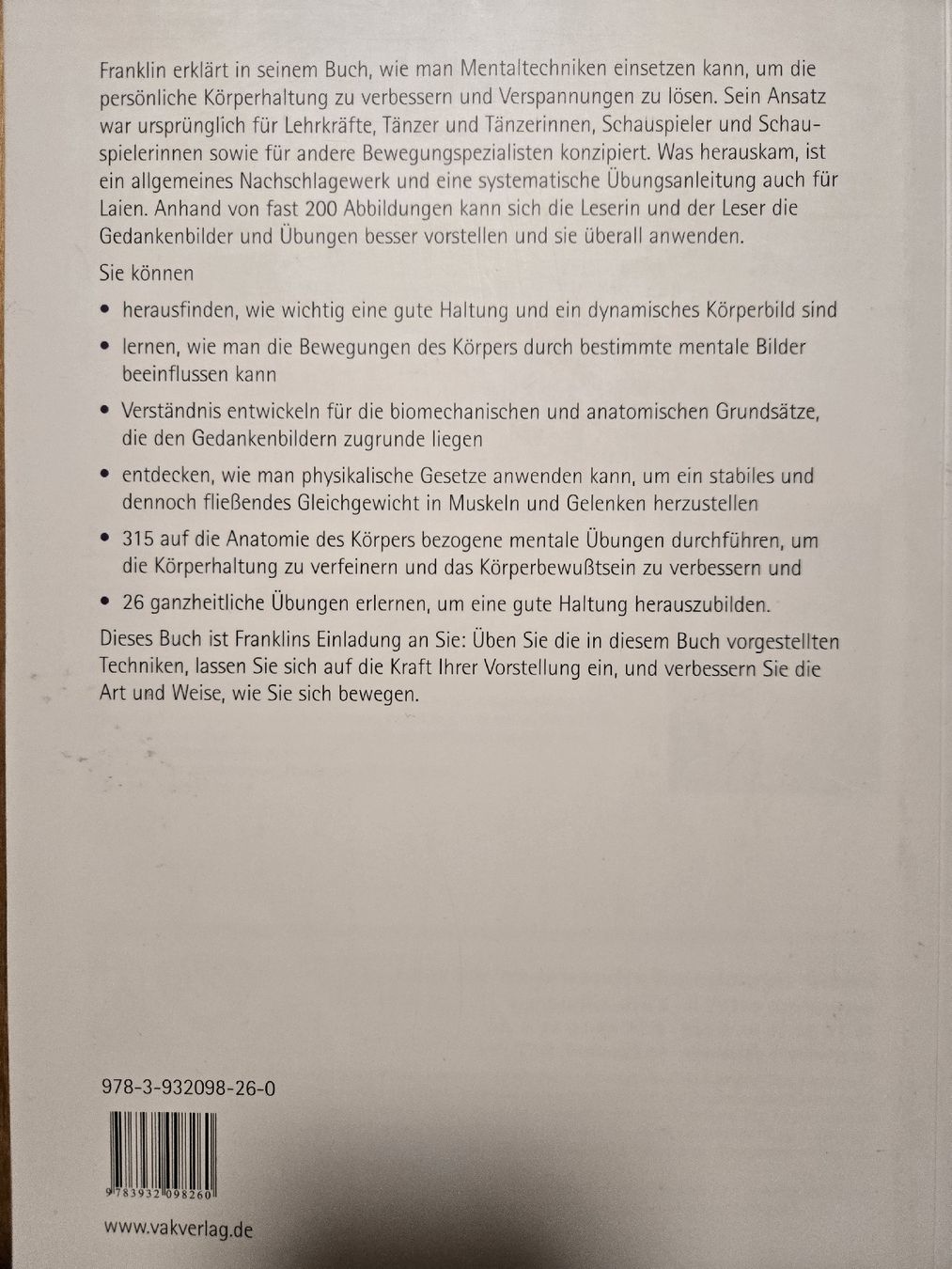 Bücher: Franklin - Methode – Gebraucht aus Montet (Broye) von CandiceD 1