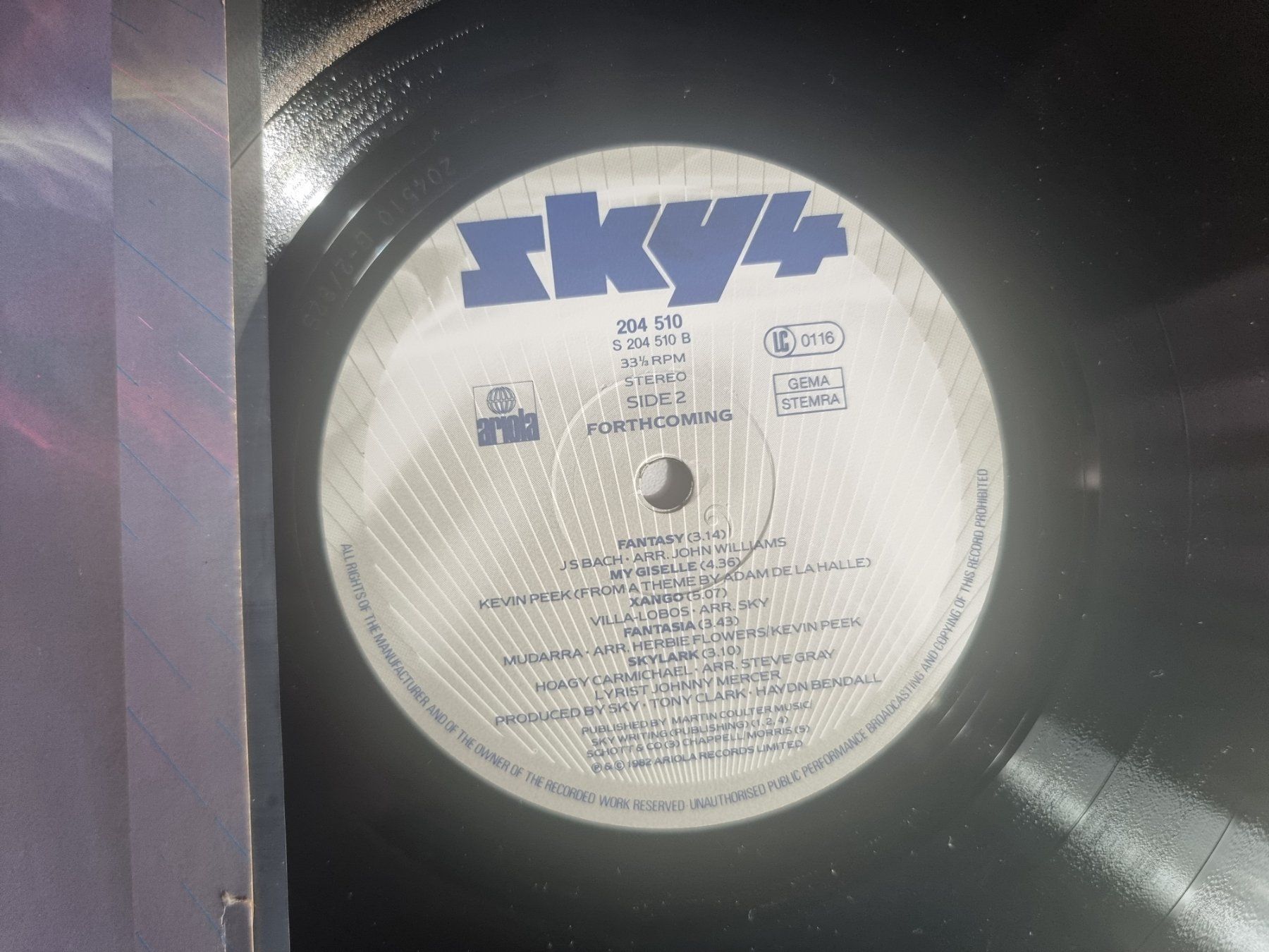 Dischi in vinile: LP Sky – Sky 4 Forthcoming – Usato da Schaffhausen venduto da Kellerrassel 1