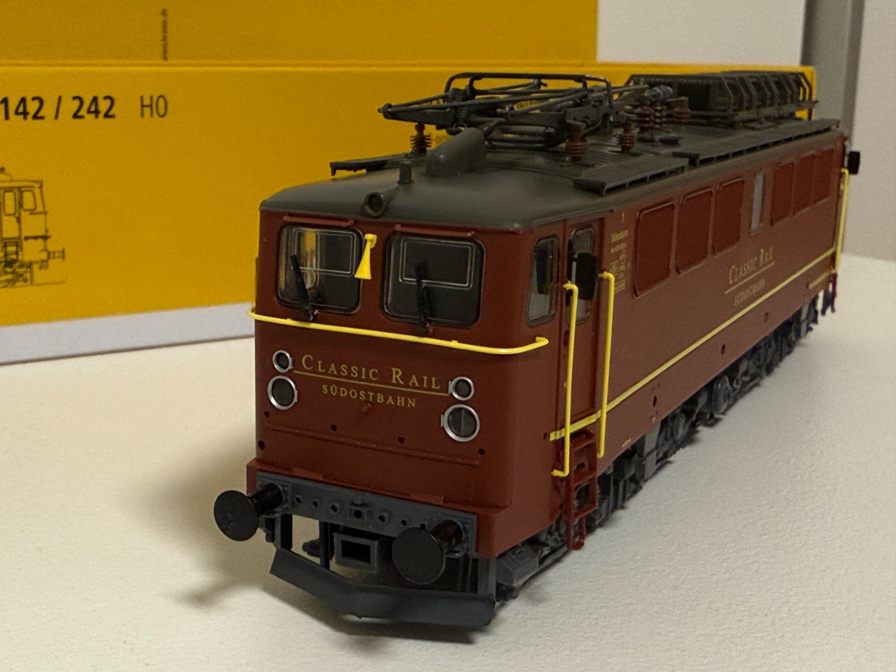 Brawa Trains électriques: BRAWA - H0 - SOB Ae 476 468-4 "Classic Rail" – Neuf (Voir description) à Hergiswil NW par E646.060 1