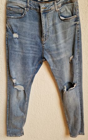 Jeans, PULL&BEAR, Grösse EUR 42, Carrot