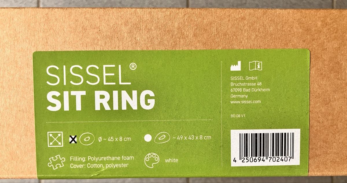 Orthopädisches Sitzkissen/ Sitz-Ring von OrthoTeam (Gebraucht) in ...