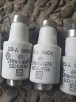 Schmelzsicherung DII T E27 25A gG 500 V 1 Stück