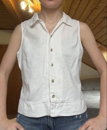 Chemisier Columbia en lin et coton – taille S 