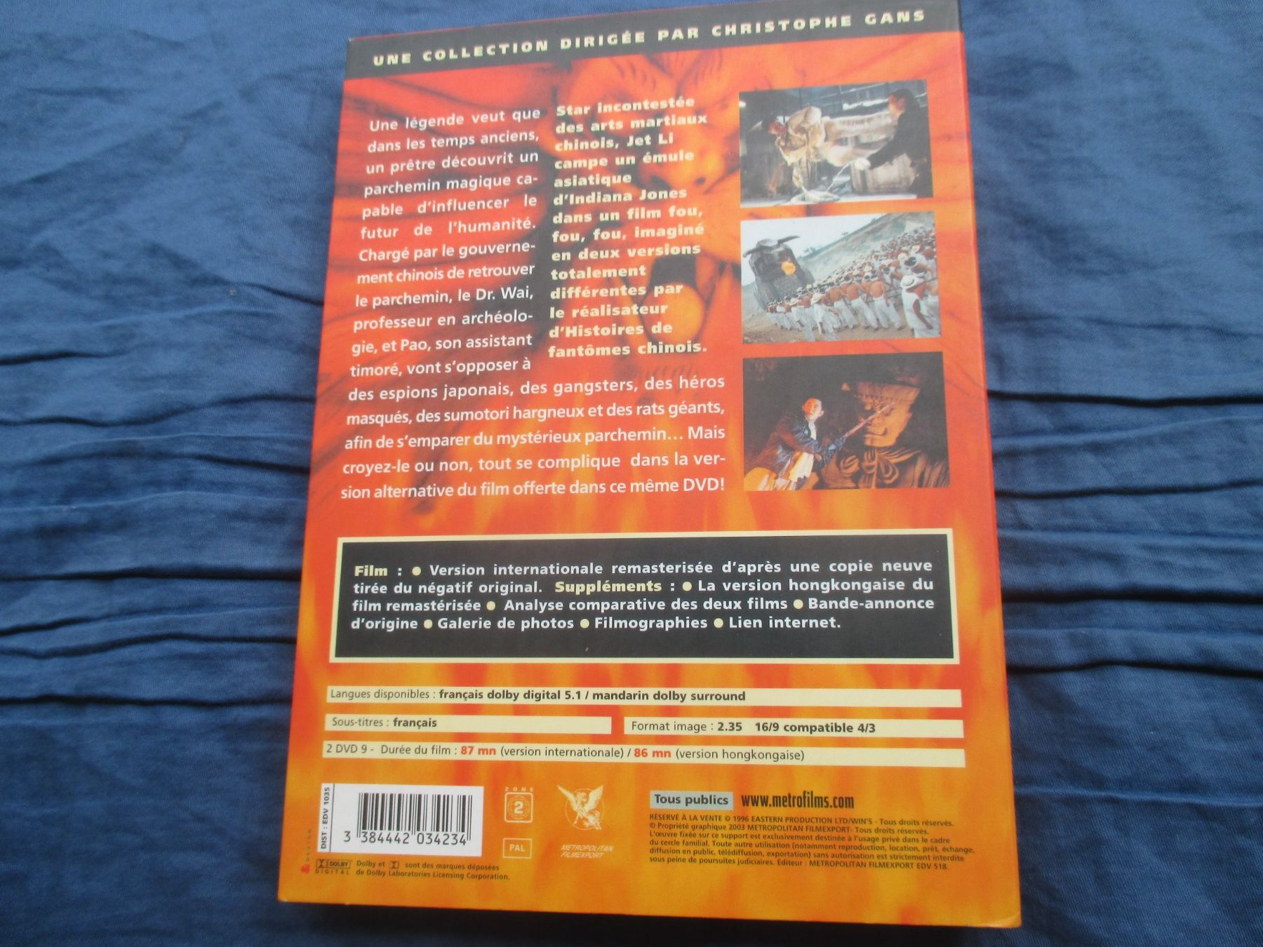 Tous les DVDs: Dr. Wai (Jet Li), double dvd – D'occasion à Colombier NE par Nevenma 3