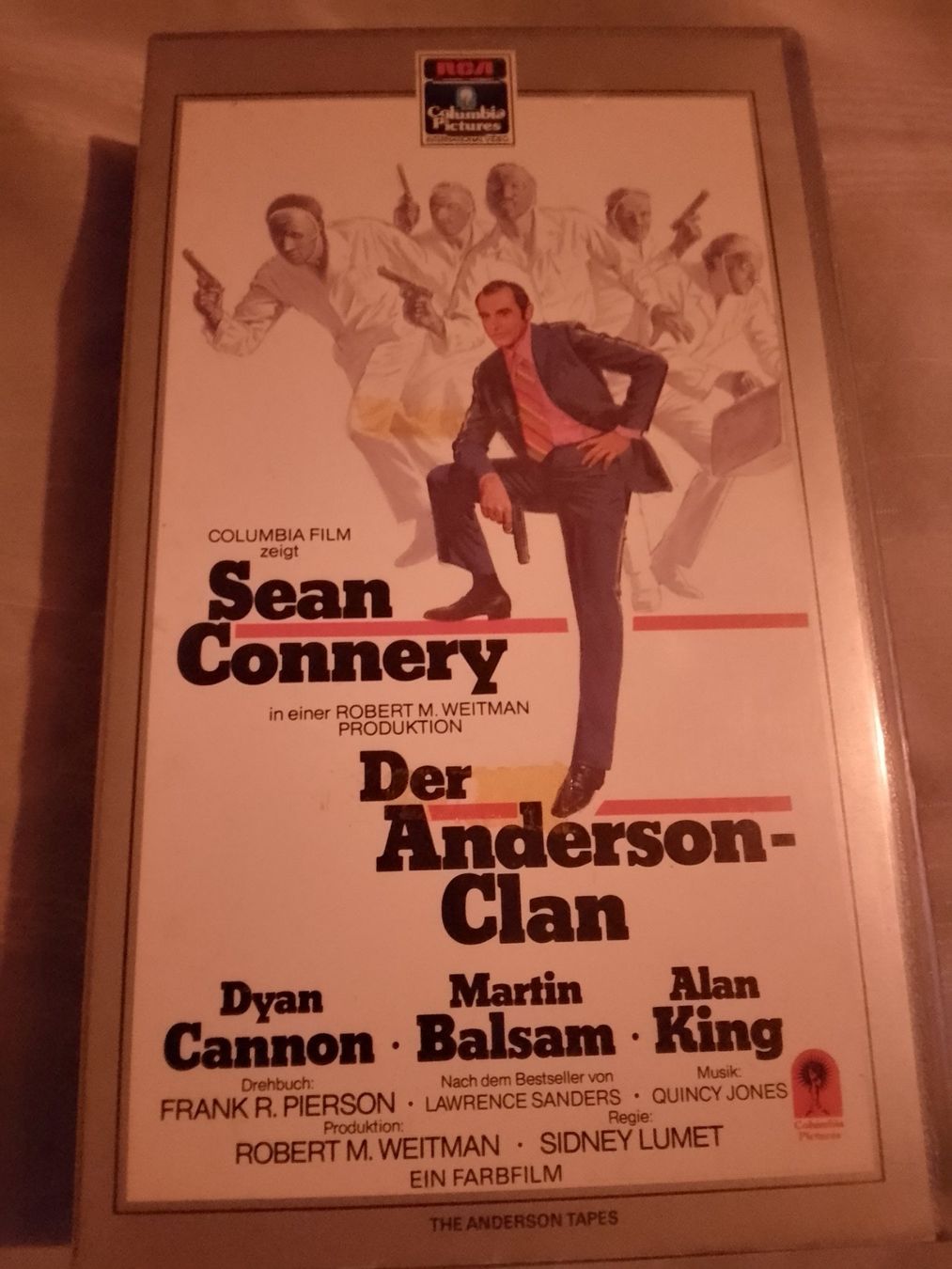 Tutti i VHS: Der Anderson-Clan VHS RCA CVT 10131 – Usato da Remetschwil venduto da Privatflohmi