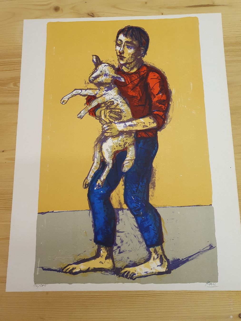 Grafica & Litografie: Miguel Ibarz Roca Lithografie signiert & nummeriert – Usato da Rüedisbach venduto da hanaku