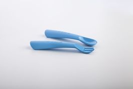 ekoala eKikò Gabel/Löffel  Fourchette/Cuillère - Blau/bleu