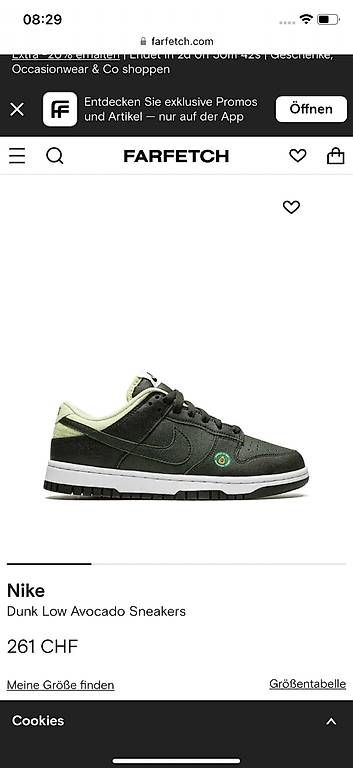 Nike Chaussures hommes: Nike Dunk Avocado neu – Neuf (Voir description) à Jona par xweeknd 1