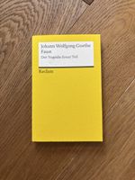 Buch Faust von Johann Wolfgang Goethe Reclam Verlag