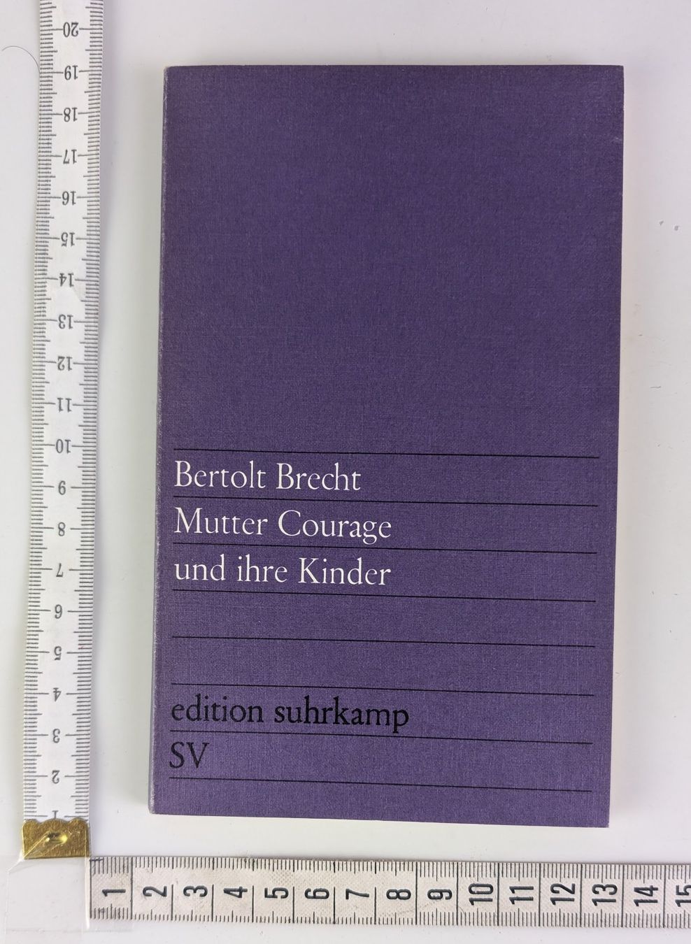 Livres: Bertolt Brecht: Mutter Courage, edition suhrkamp, SV – D'occasion à Zürich par axolottchen