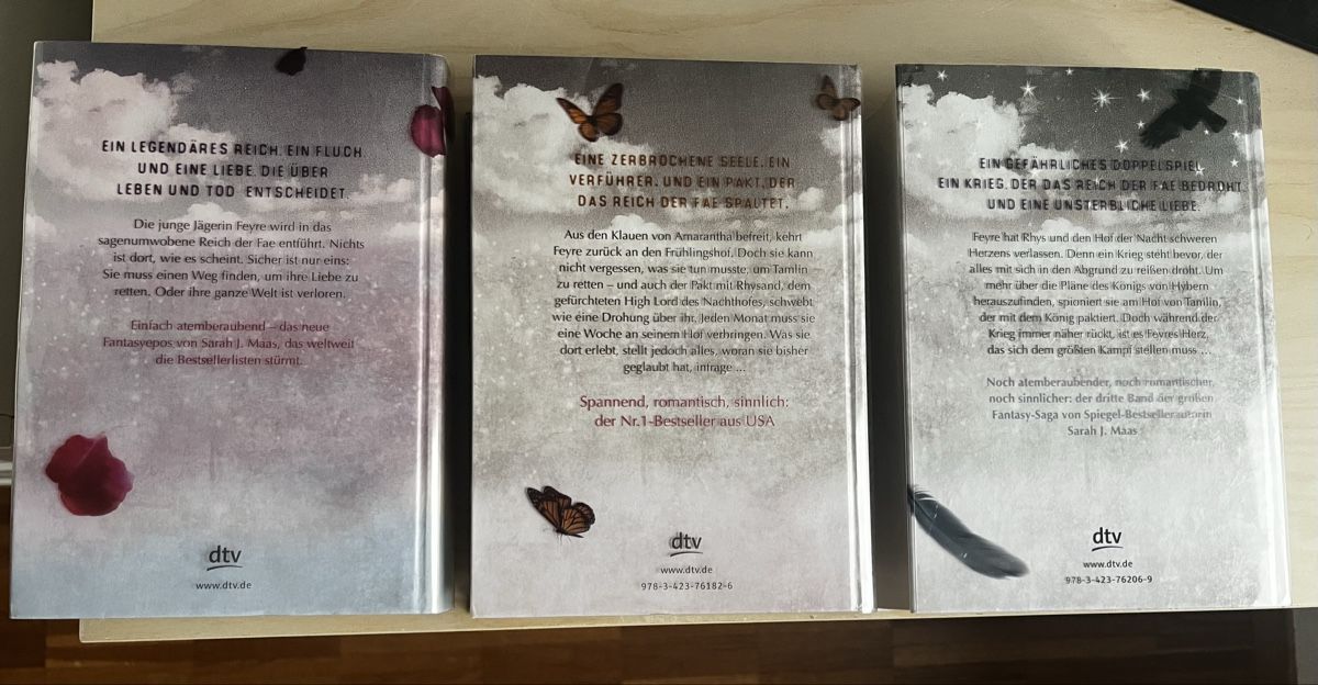 Libri: ACOTAR 1-3 – Usato da Mosnang venduto da kwazy_plantmom 1