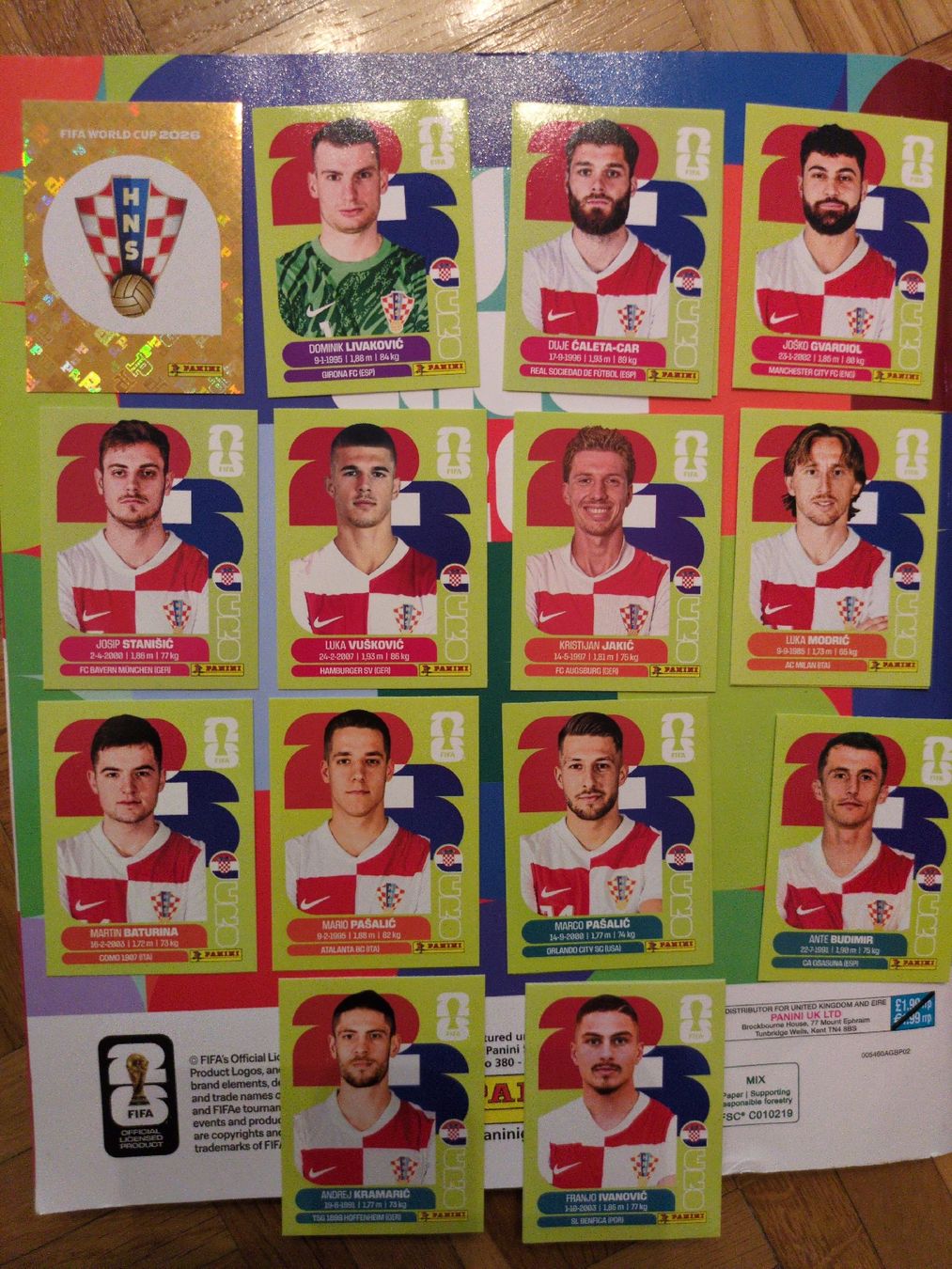 Panini Sammelbilder & Trading cards: Panini Kroatien Set – Neu (gemäss Beschreibung) aus Rapperswil SG von sau_p7ft