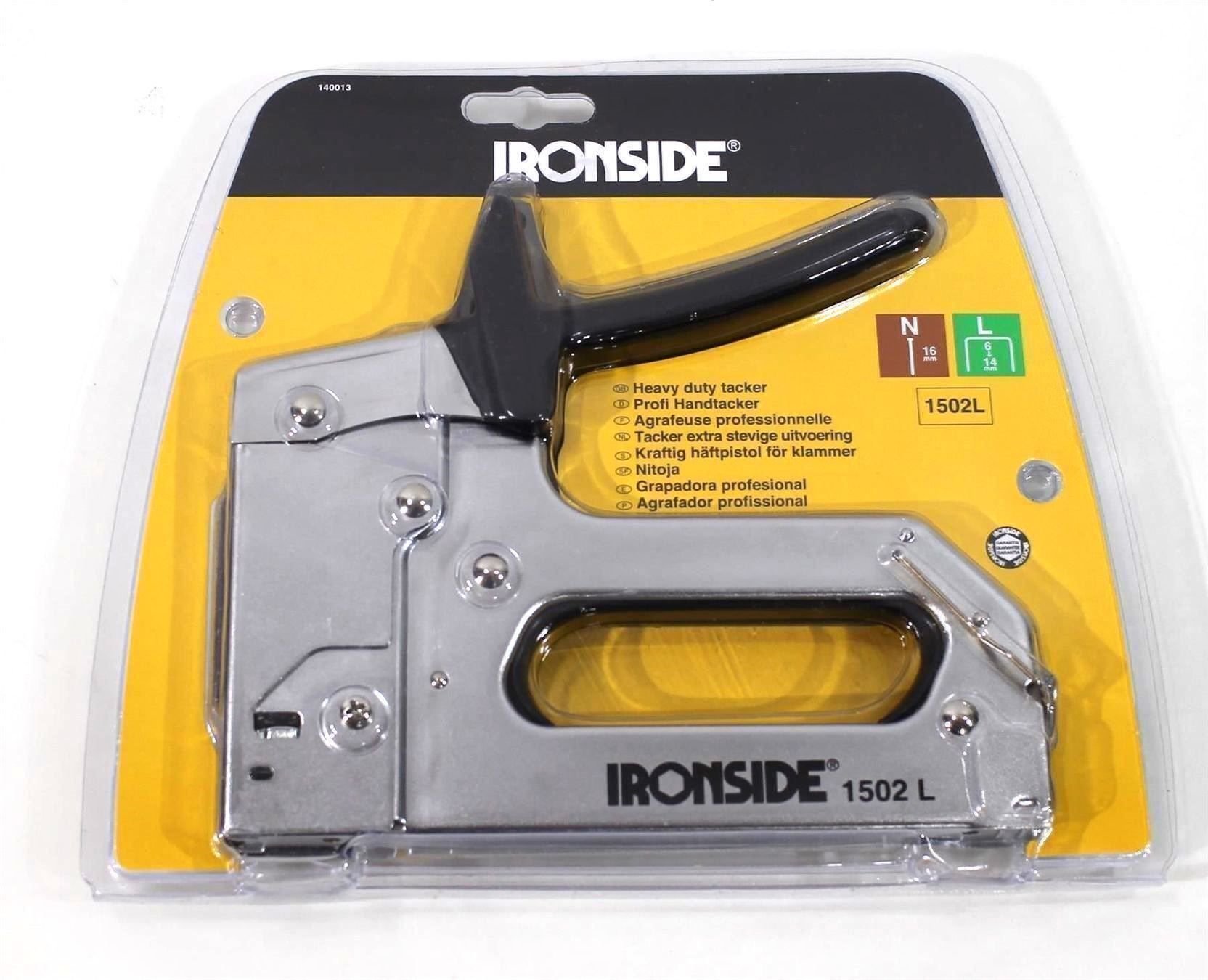 Alle Werkzeuge: Ironside Handtacker Heftpistole  1502L – Neu und originalverpackt aus Kägiswil von pebart 2