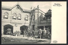 AK Bombay, Fire Brigade, Feuerwehr
