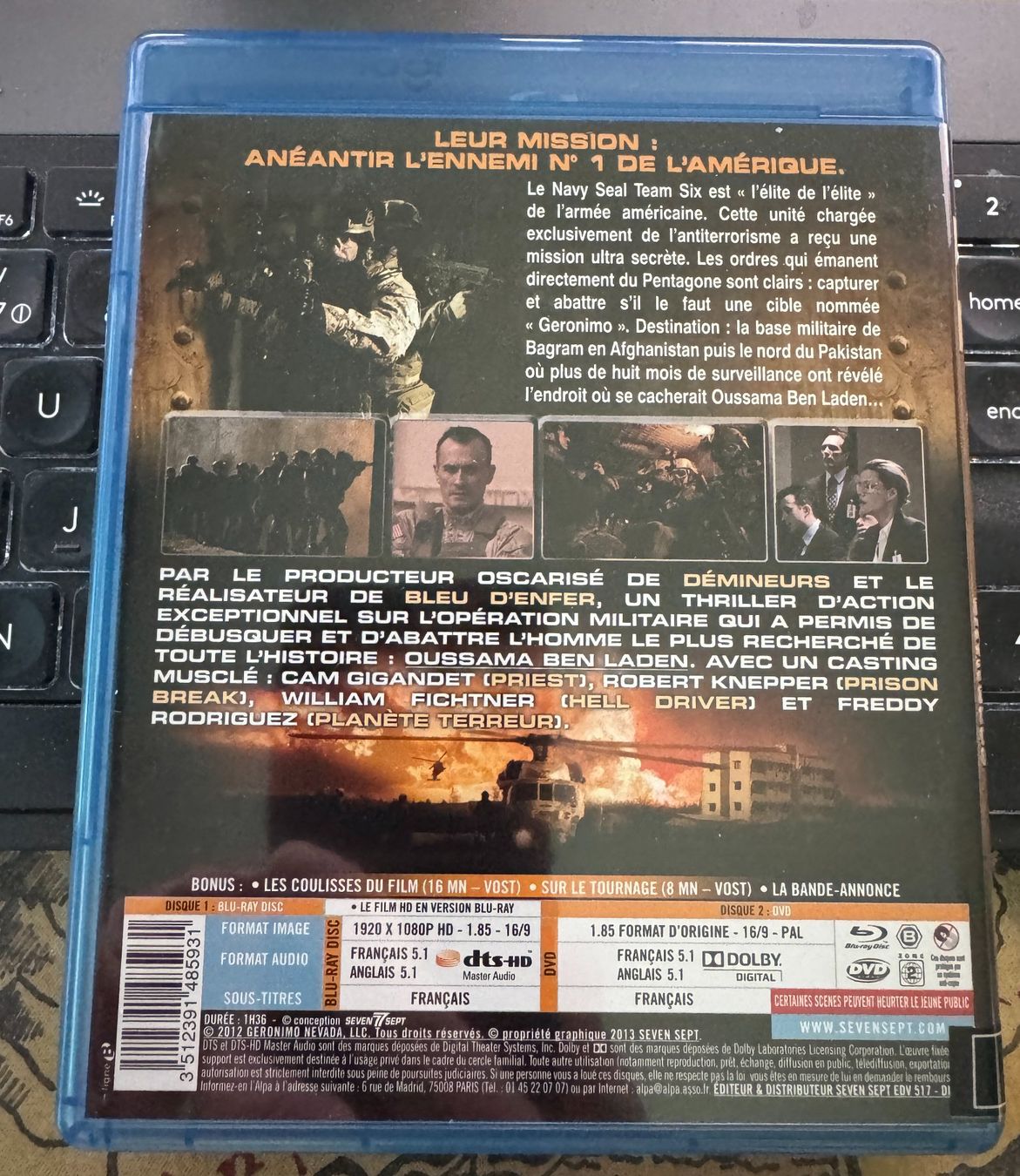 Tutti i DVDs: Code Name : Geronimo (2012) - Blu-ray + DVD – Usato da Semsales venduto da __Florian__ 2
