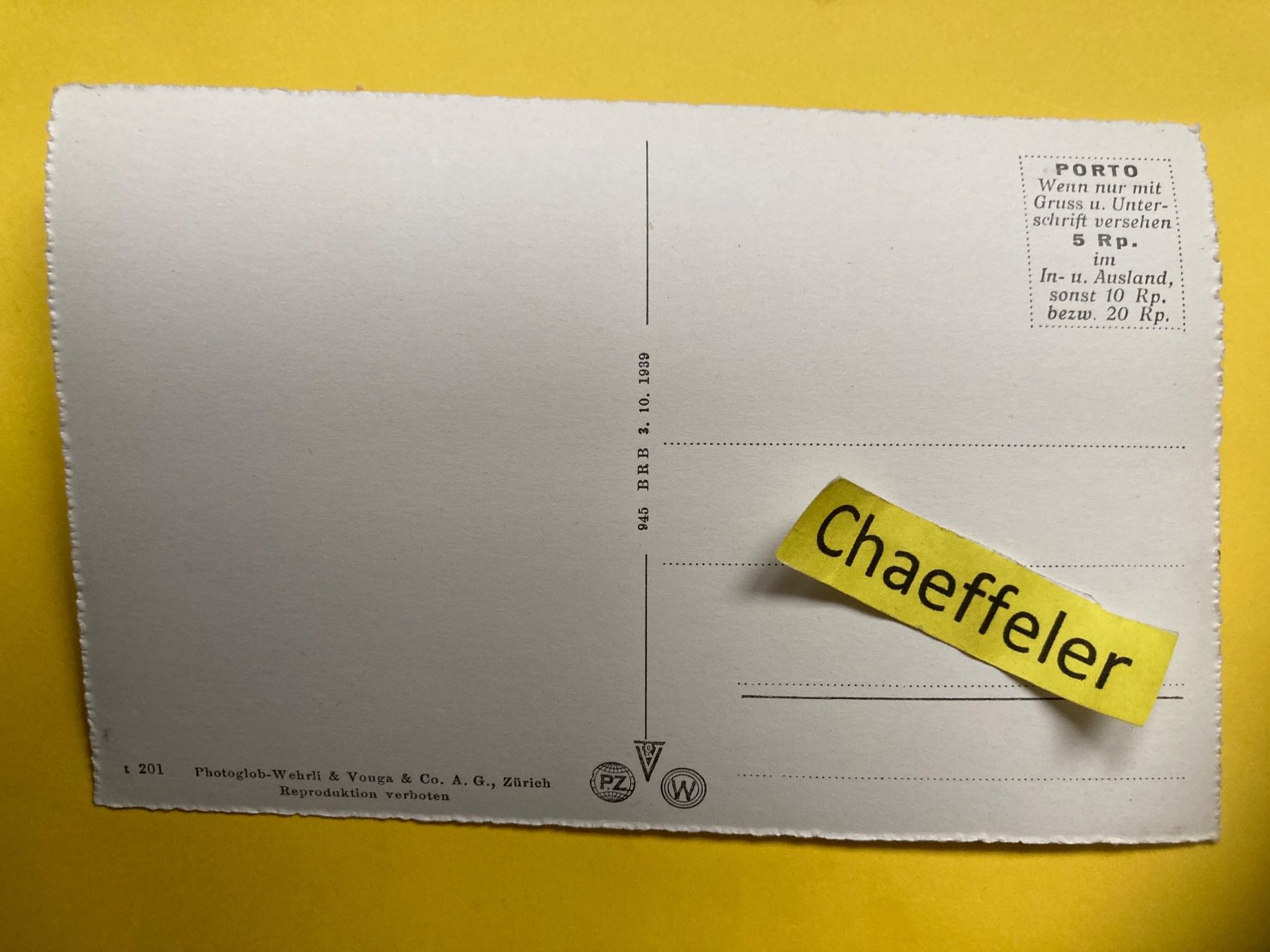 Cartoline postali: Acletta mit Madelsergebirge – Usato da Zürich venduto da Chaeffeler 1