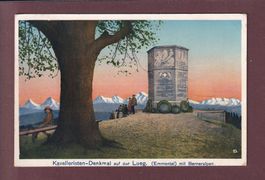 KAVALLERISTEN-DENKMAL auf der Lueg - 1928