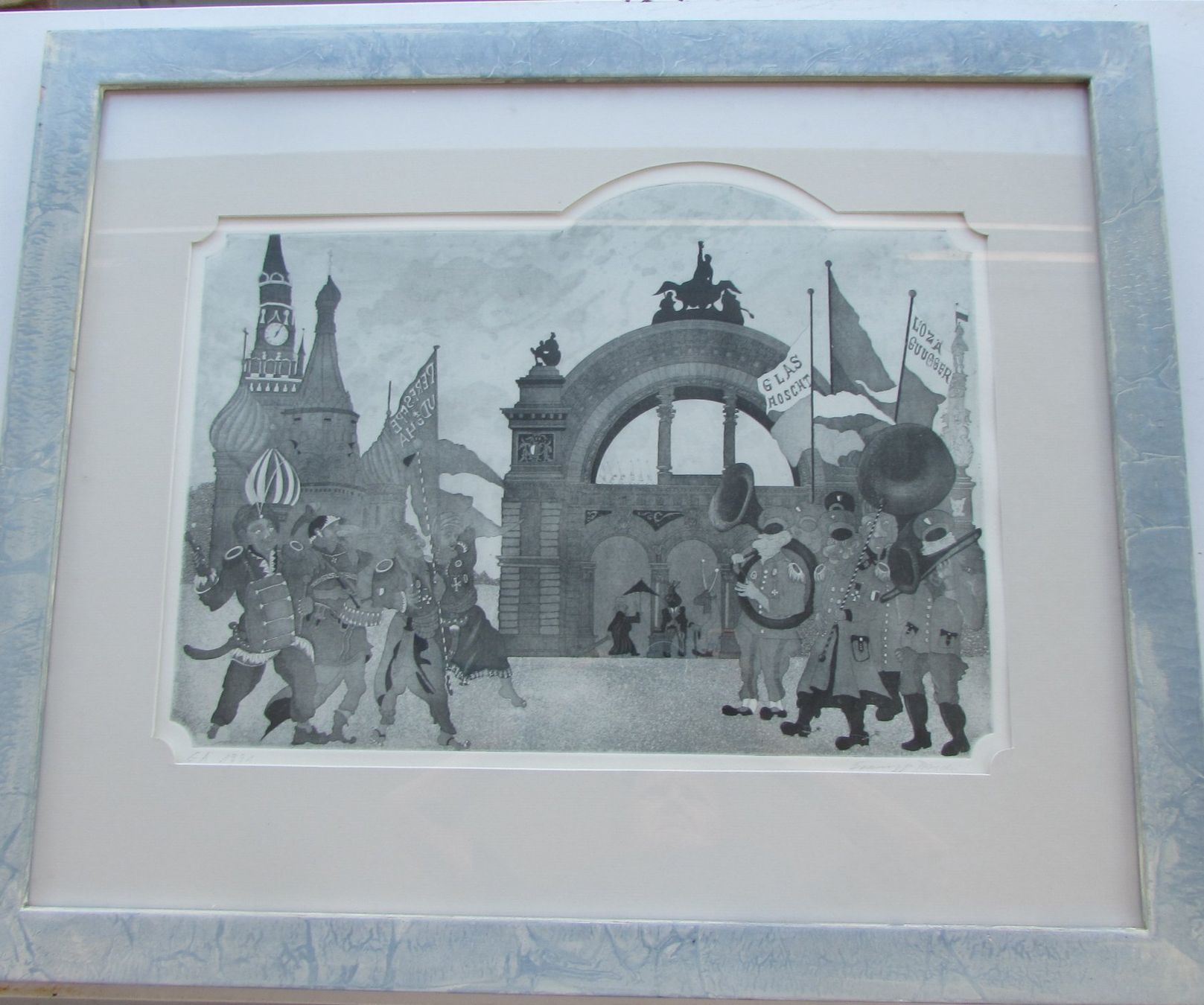 Posters & Illustrations: Bild LOZÄ GUUGGER Glas Noscht – D'occasion à Aadorf par Olymp05 1