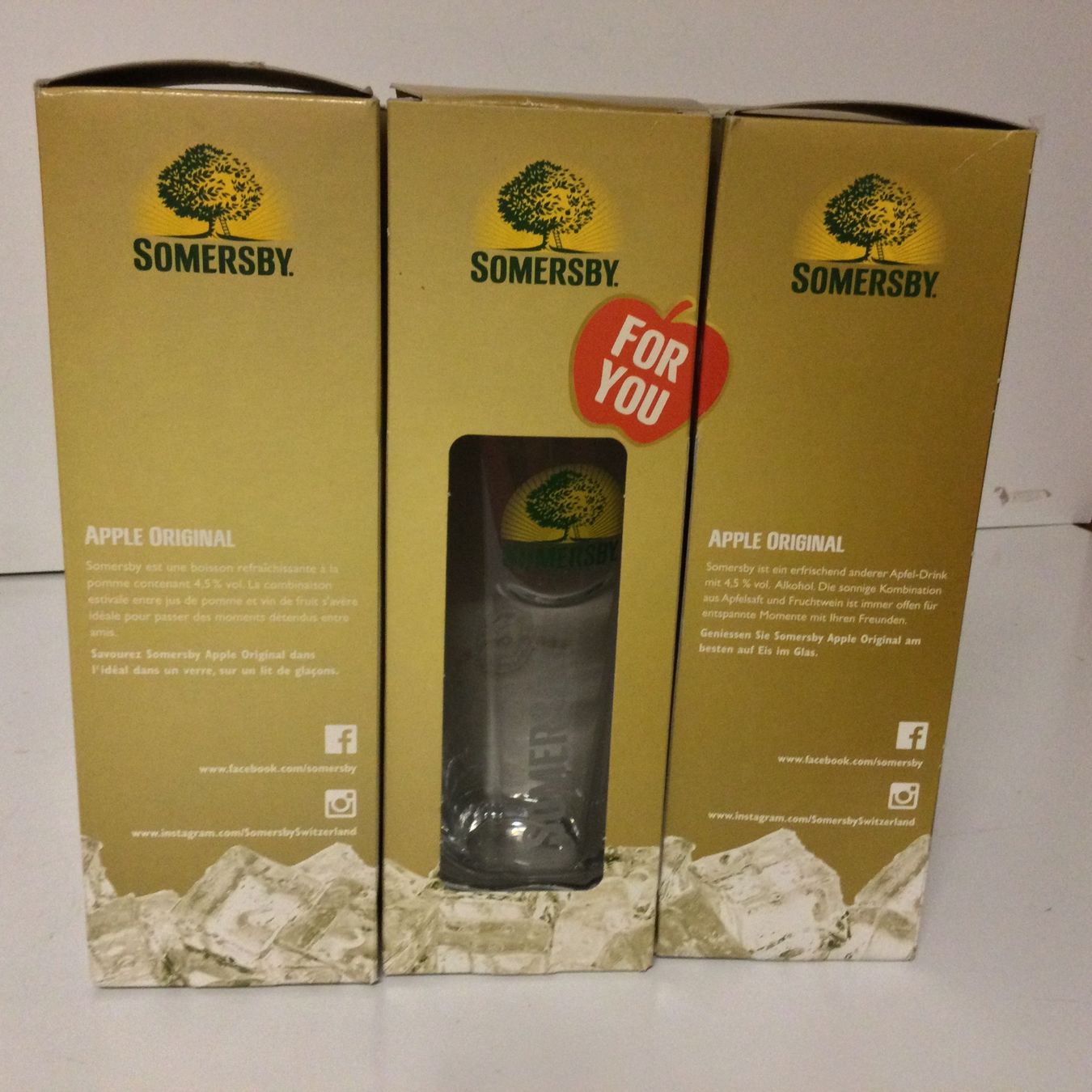 Feldschlösschen Gläser: Somersby Glas – Neu und originalverpackt aus Achseten von polarw 2