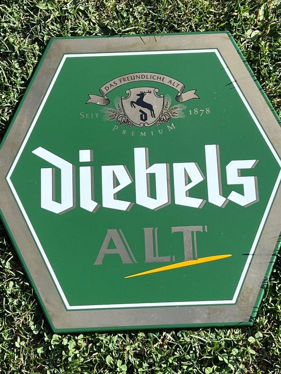 Emailschild Diebels Alt Bier | Kaufen auf Ricardo
