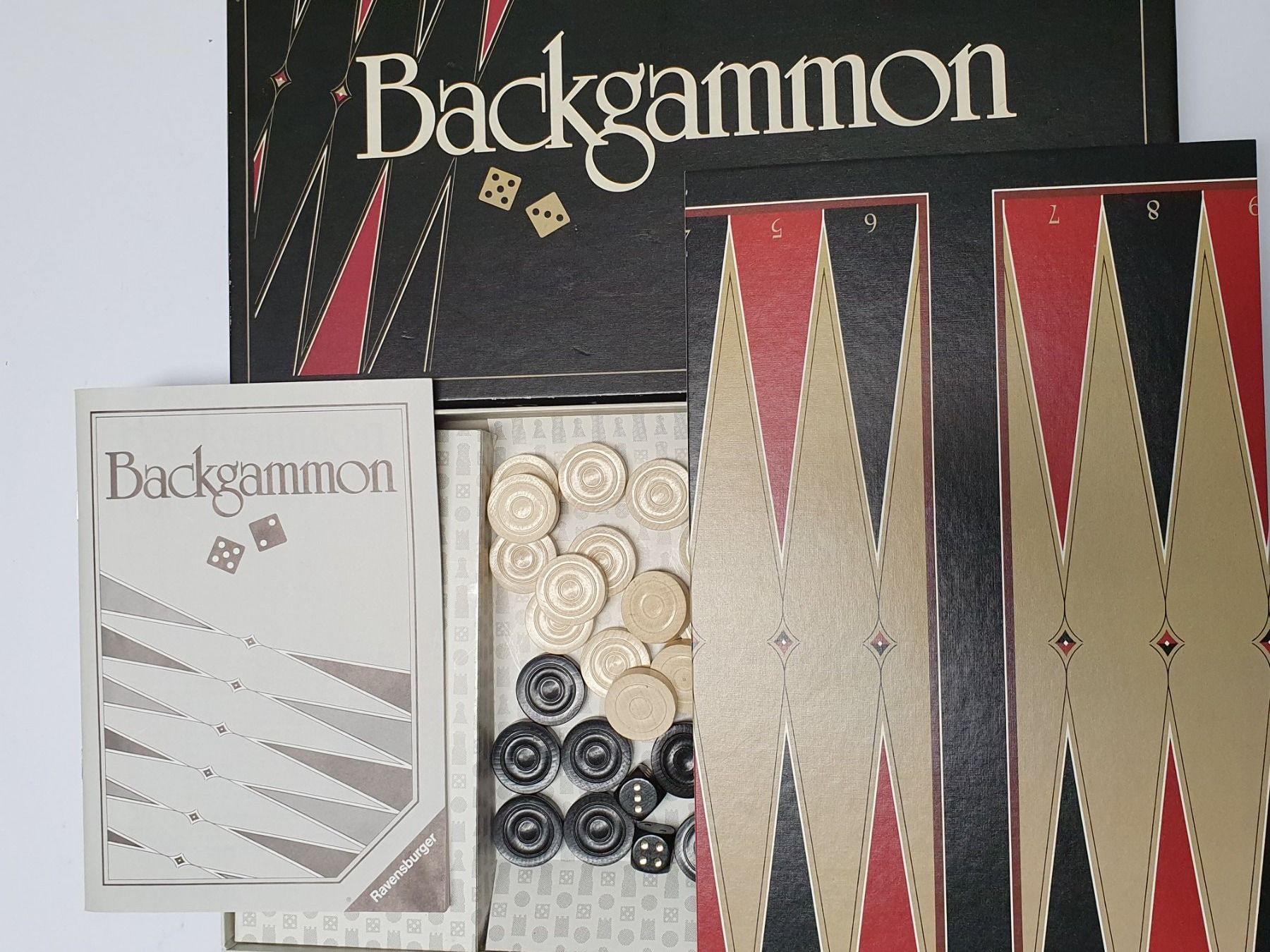 Ravensburger Giochi: Backgammon / Ravensburger Brettspiel – Usato da Oberdorf BL venduto da BaldenEagle