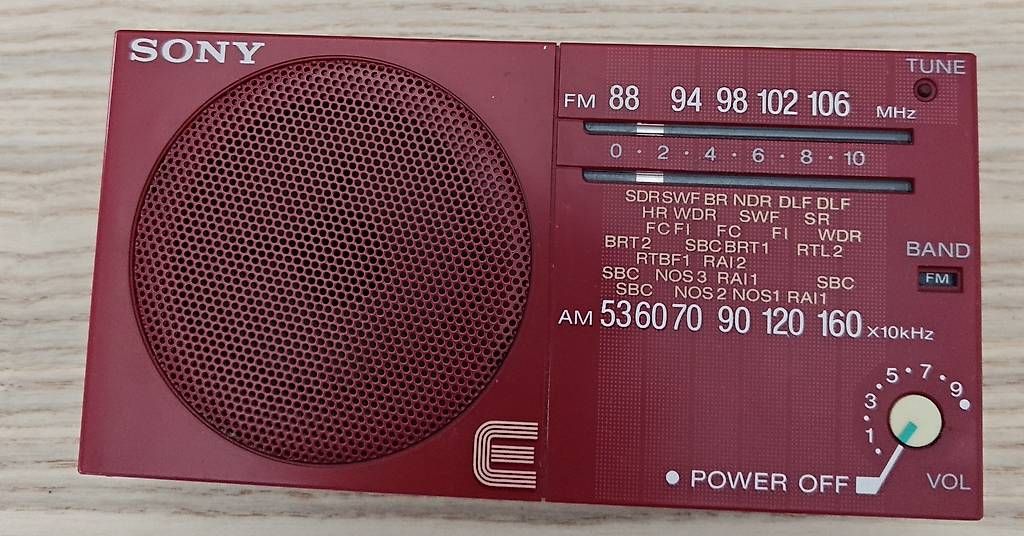 Radios: SONY ICF-15 TRANSISTOR RADIO  – Gebraucht aus Rorbas von Fa18