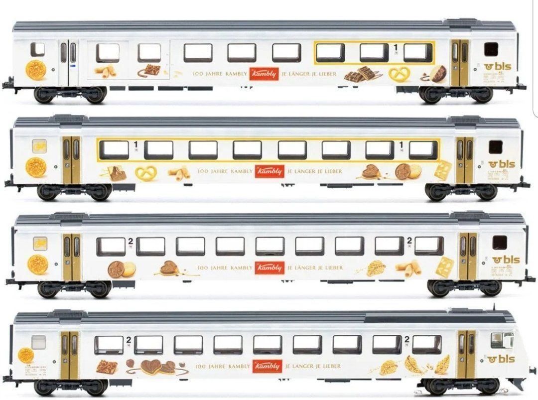 Liliput Modellini di ferrovie: Liliput BLS  EW III Kambly L330533 – Nuovo e nell'imballaggio originale da Neuenhof venduto da ludovicco