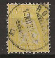 CH039 - Helvetia assise no 39 vollstempel