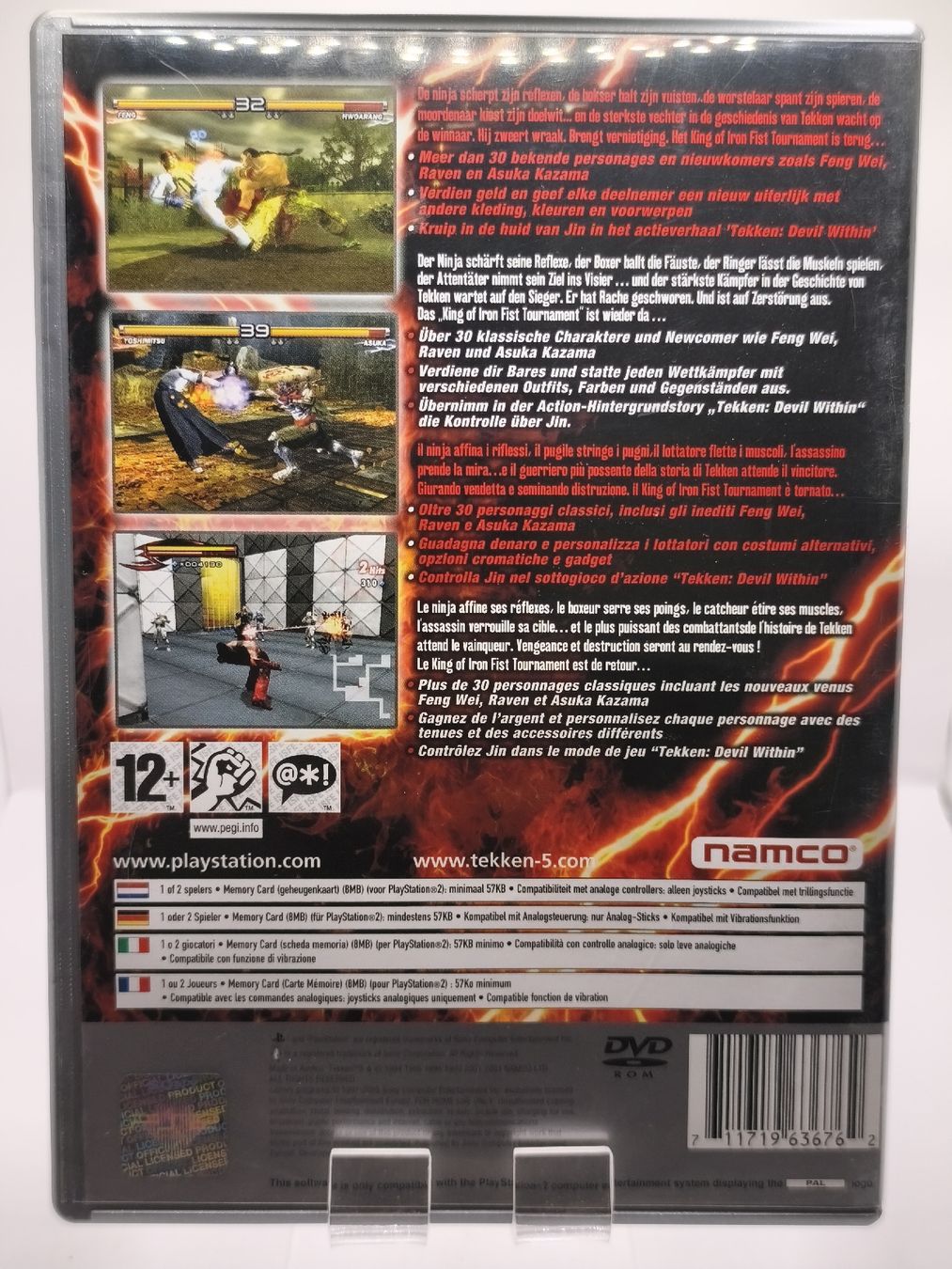 Sony Giochi: Jeu vidéo  FR PS2 Tekken 5 Platinum  – Usato da Conthey venduto da Th3gr4yf0x 2