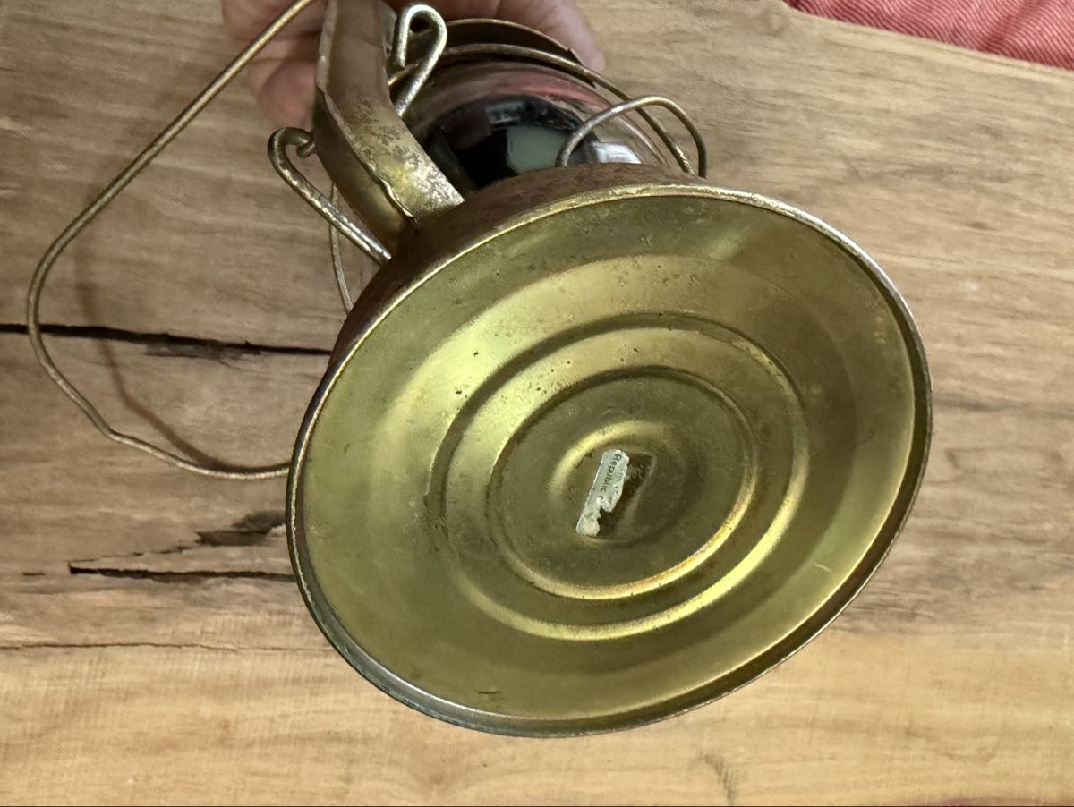 Lampade: DIEZ 76 Sturmlaterne ORIGINAL Messing TOP – Usato da Seewen SZ venduto da feu_9nvh 2