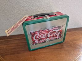 Lunch Box Coca Cola Blechdose Retro Reklame Blech Dose Deko