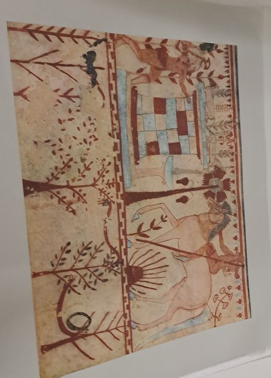 Antikes Etruskische Fresko Malerei Druck Bild Kunst title= | Kaufen auf ...
