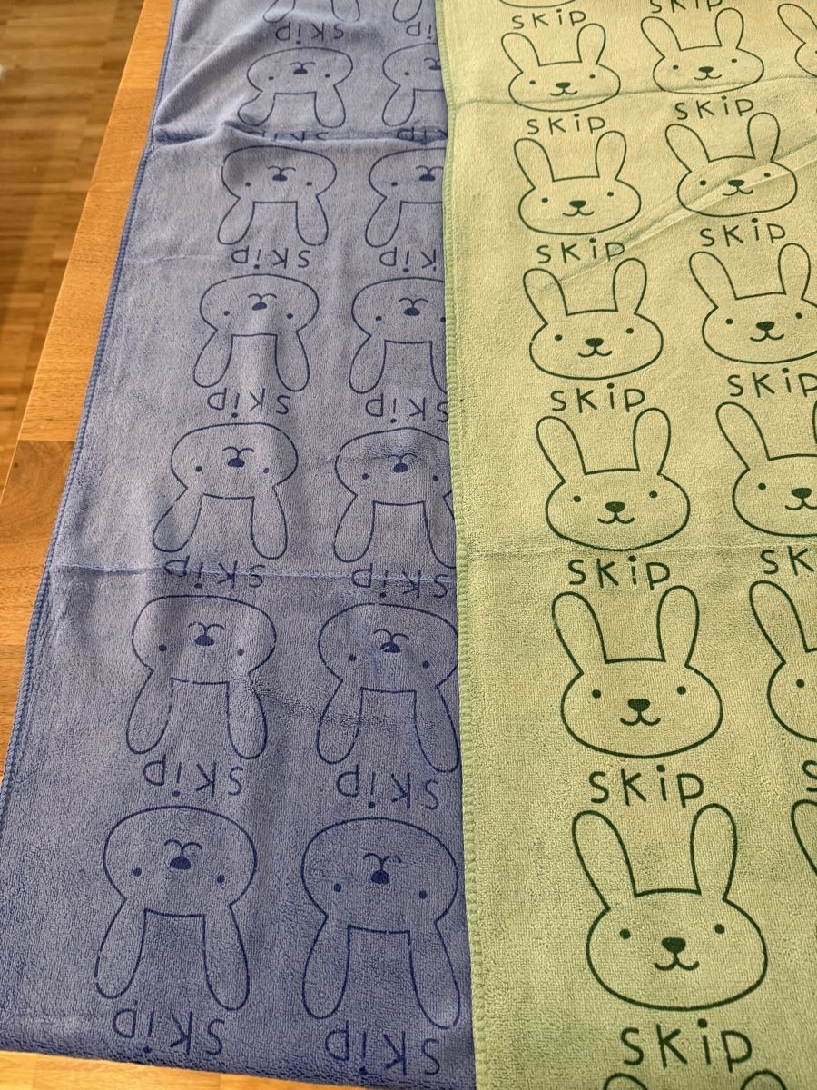 Teli da bagno: Blue and green beach towels – Nuovo (secondo la descrizione) da Adliswil venduto da Marjin 1